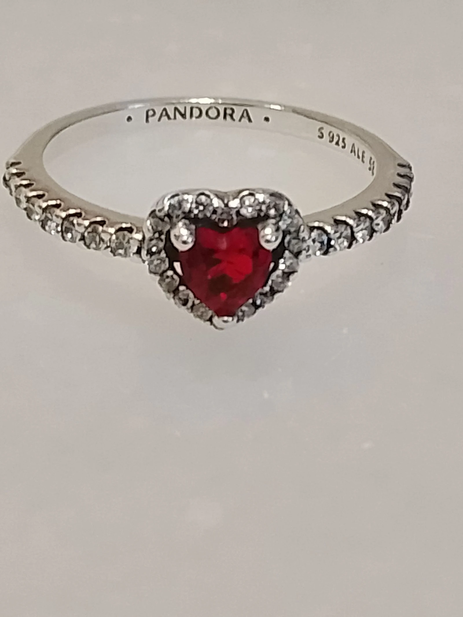 Anel Pandora Ale s925 prata e zircônias tamanho 56 18mm – photo 3